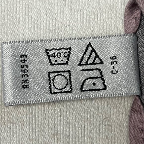 Geoffrey Beene Mens XL 17 1/2 33-35 Wrinkle-Free Sateen Dress Shirt Lavender - Picture 4 of 16